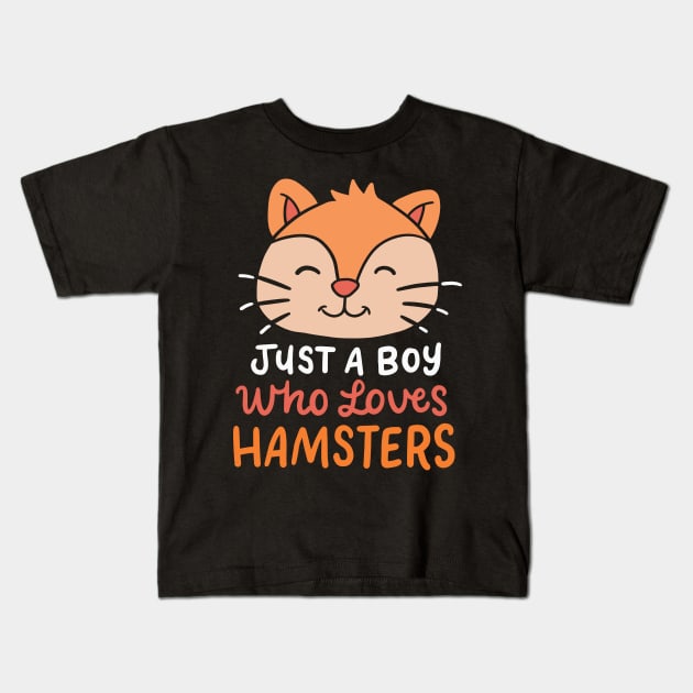 Hamster Lover Kids T-Shirt by dilger